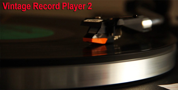 Vintage Record Player Vintage Record Player