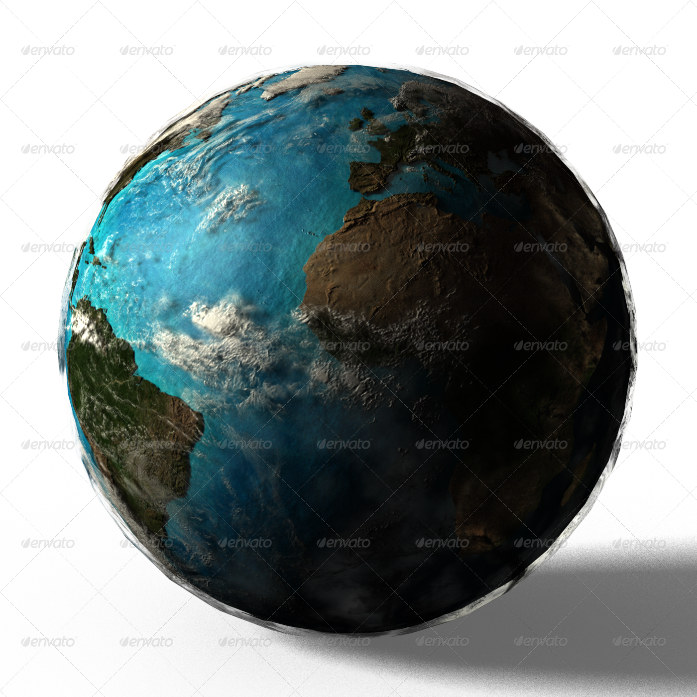 google rotate how earth by Earth 3D Photoshop InfoGraphics Set joelferrell &