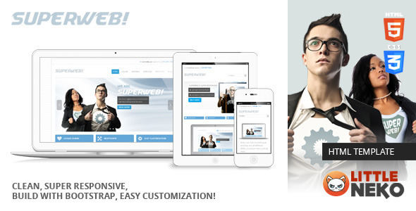 Superweb | HTML5 Bootstrap Website Template