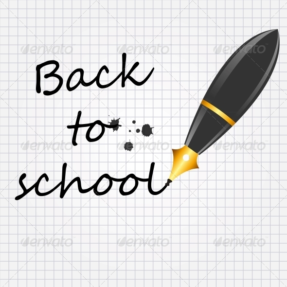 Back to School Vector Background Back to School Vector Background