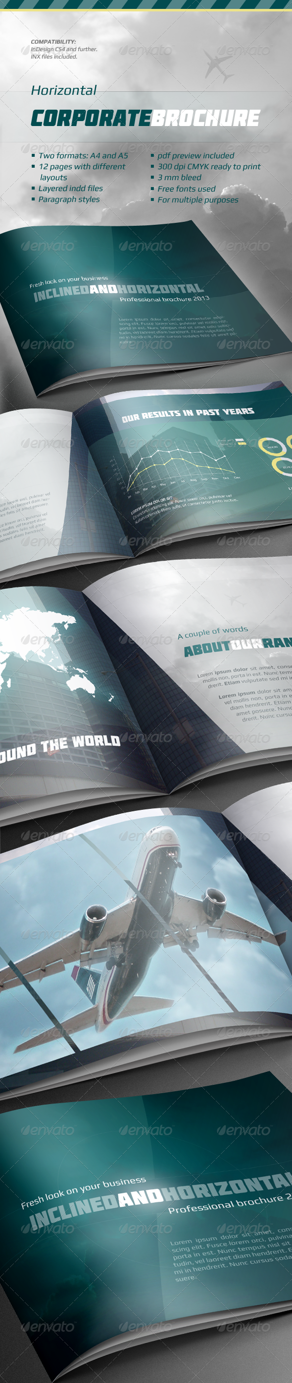 Horizontal Corporate Brochure Horizontal Corporate Brochure