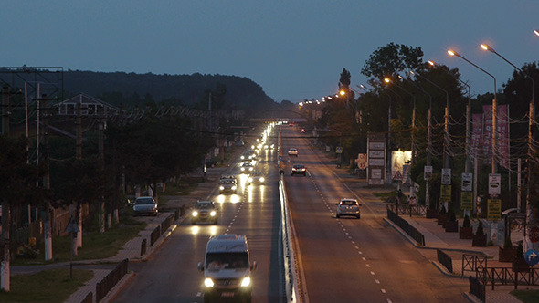 Busy Road Time Lapse 2 Busy Road Time Lapse 2