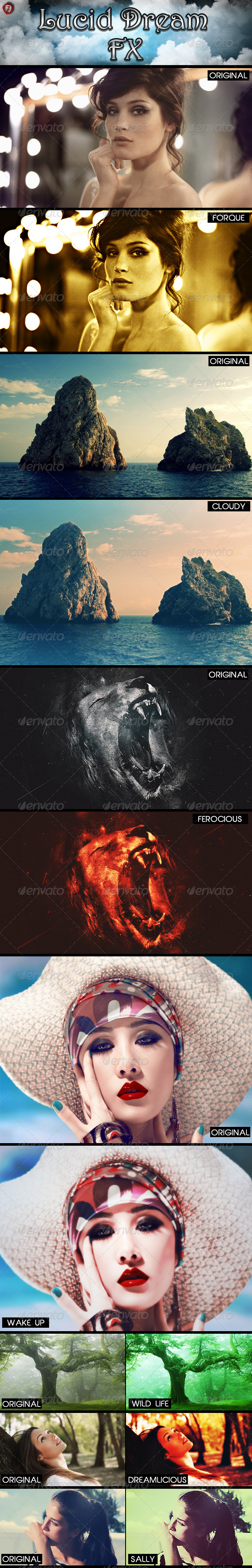 Lucid Dream FX - Photo Effects Actions