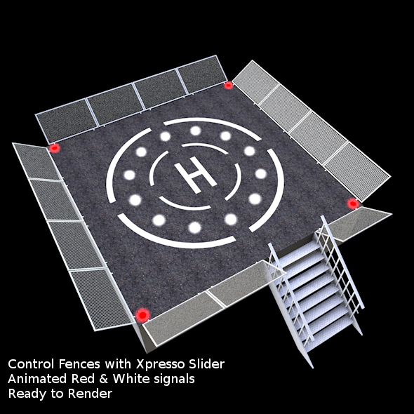 Helipad 3D 1 Helipad 3D 1