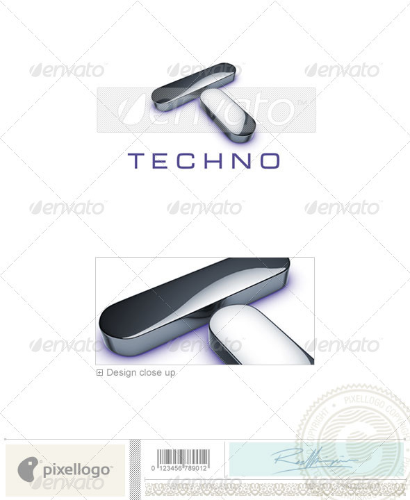 Technology Logo - 3D-690