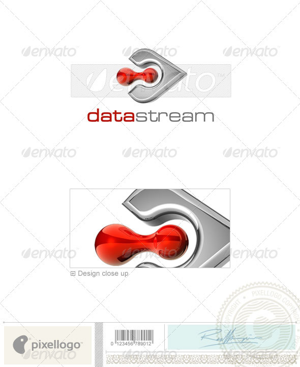 Technology Logo - 3D-663