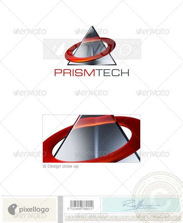 Technology Logo - 3D-492