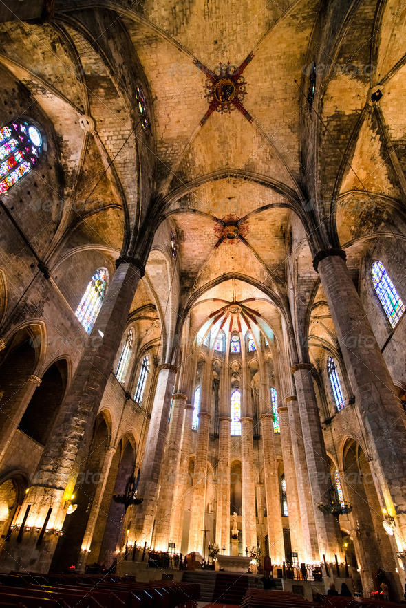 Gothic Cathedral in Barcelona