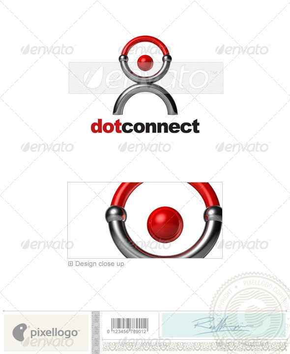 Communications Logo 3D-587 Communications Logo 3D-587