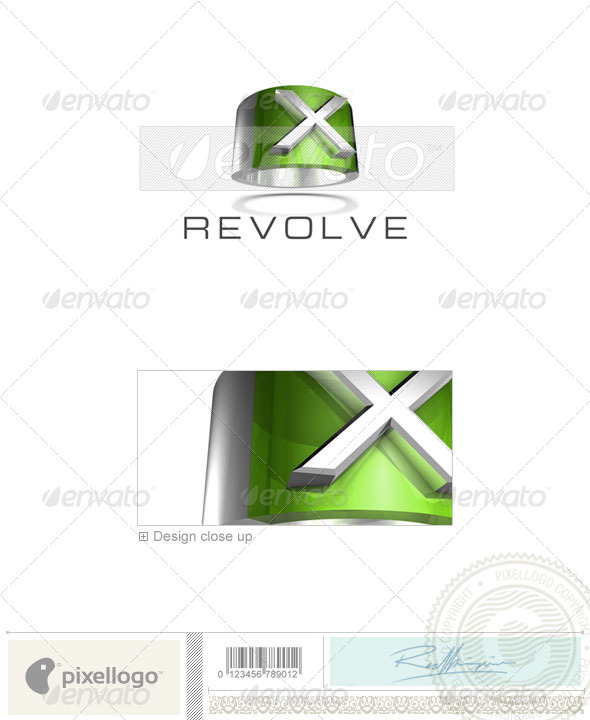 X Logo 3D-547-X X Logo 3D-547-X
