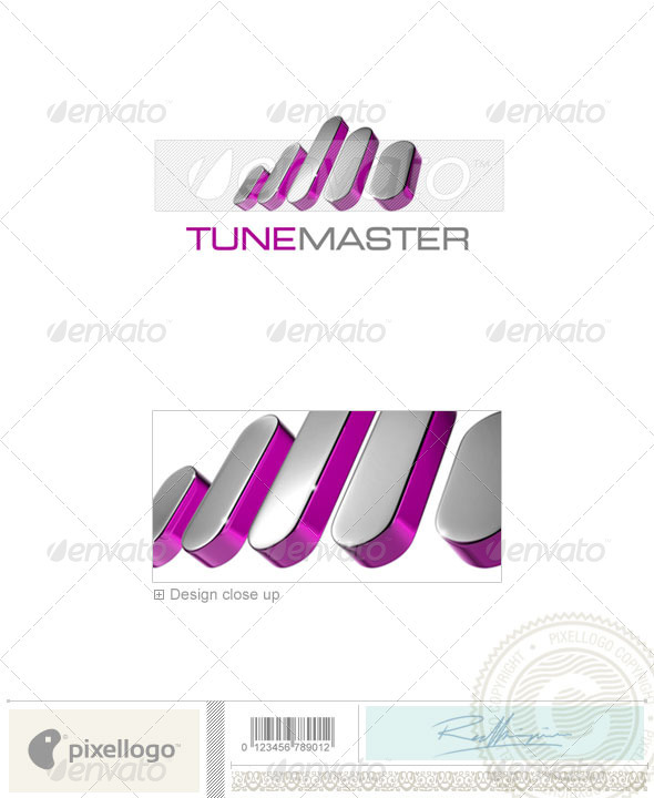 Music Logo - 3D-712