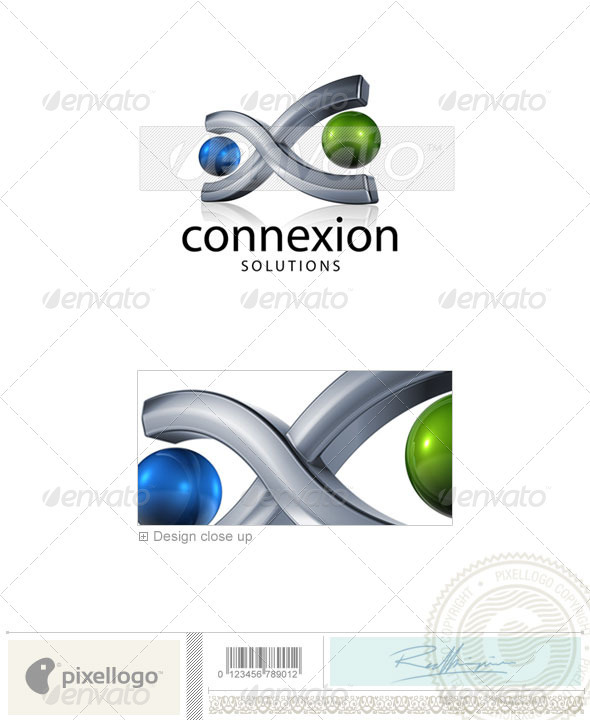 Communication Logo 3D746 Communication Logo 3D746