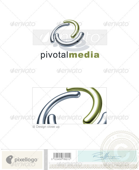 Technology Logo - 3D-678