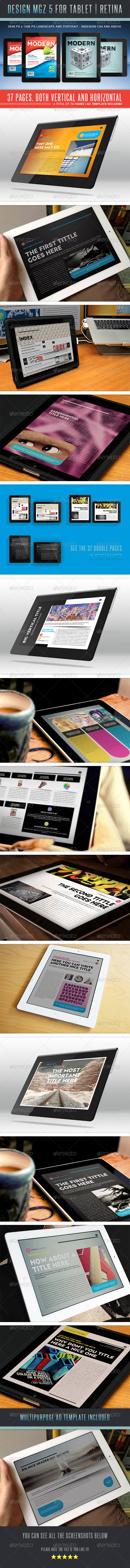 GraphicRiver Design MGZ 5 for Tablet 5109083 GraphicRiver Design MGZ 5 for Tablet 5109083
