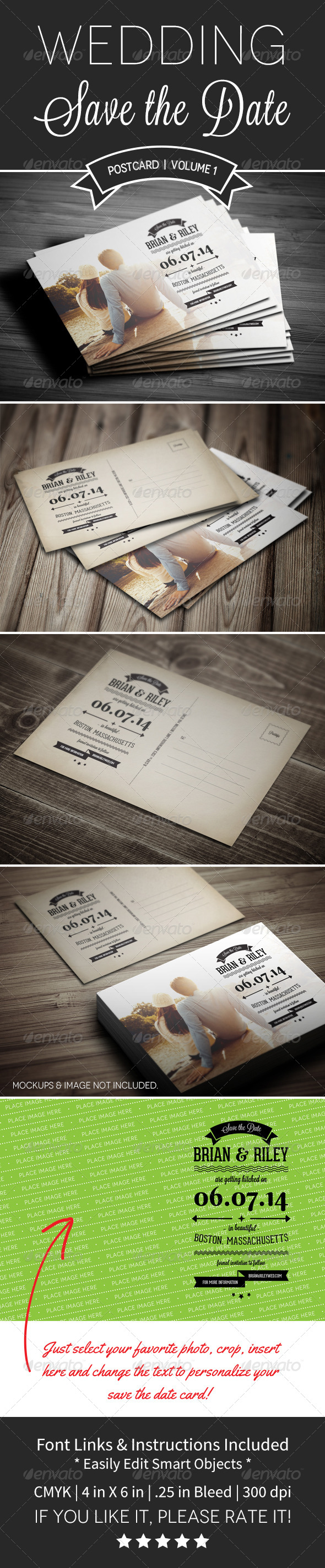 Save The Date Postcard Volume 1 Save The Date Postcard Volume 1