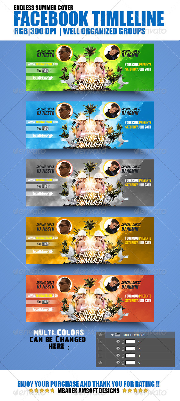 Endless Summer Facebook Timeline Cover Endless Summer Facebook Timeline Cover