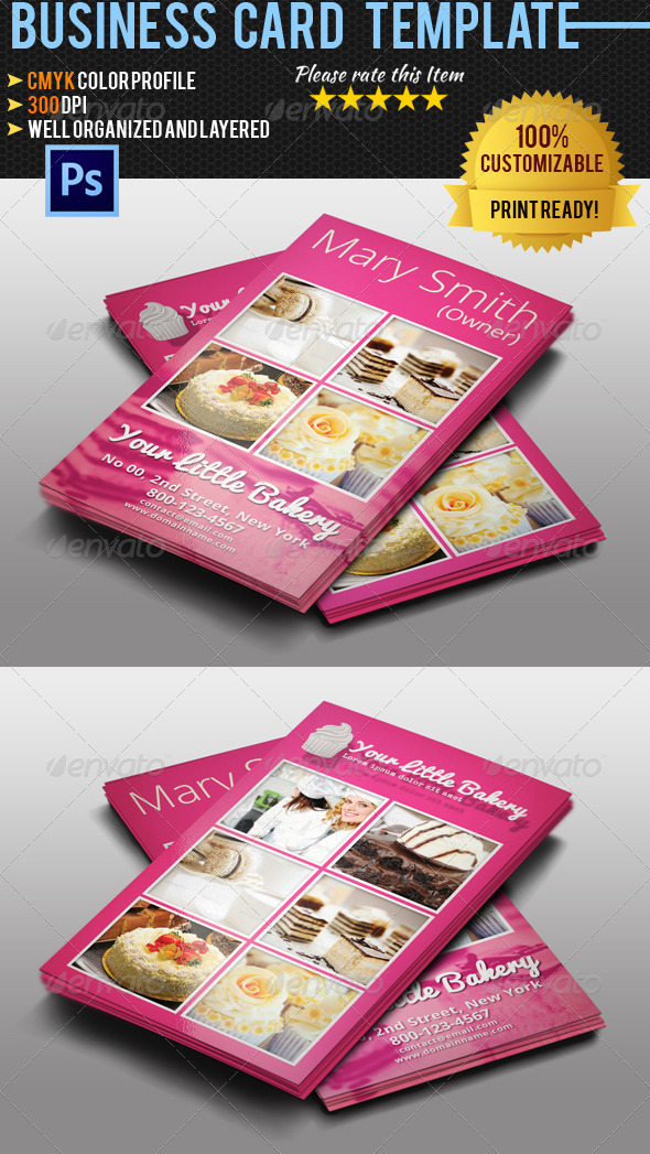 Catering Service Business Card Catering Service Business Card