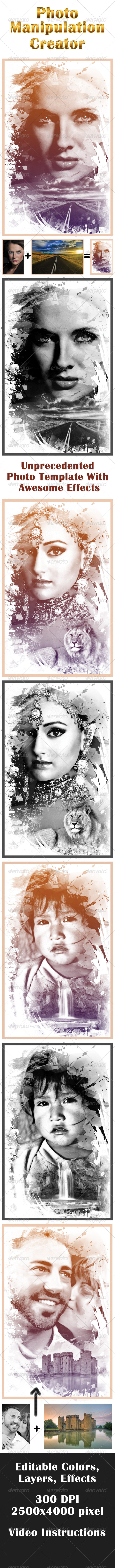 Photo Manipulation Creator - Artistic Photo Templates
