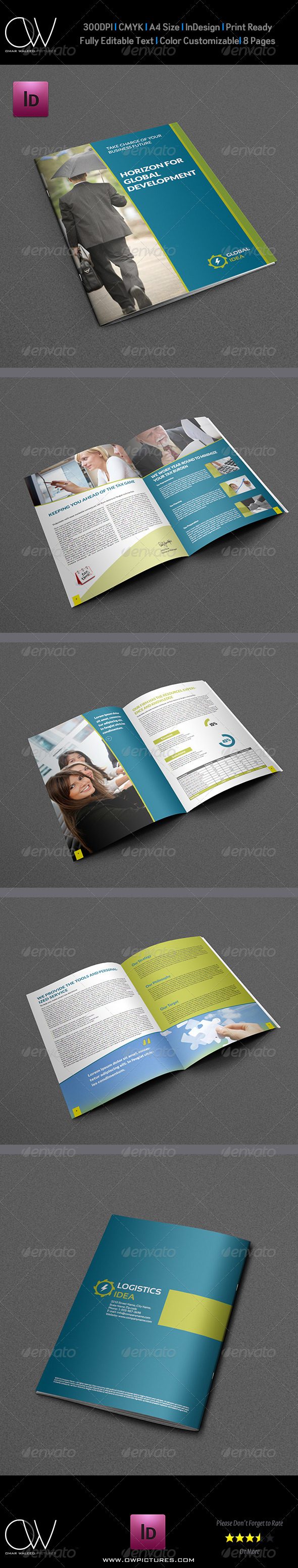 Corporate Brochure Template 8 Pages Corporate Brochure Template 8 Pages