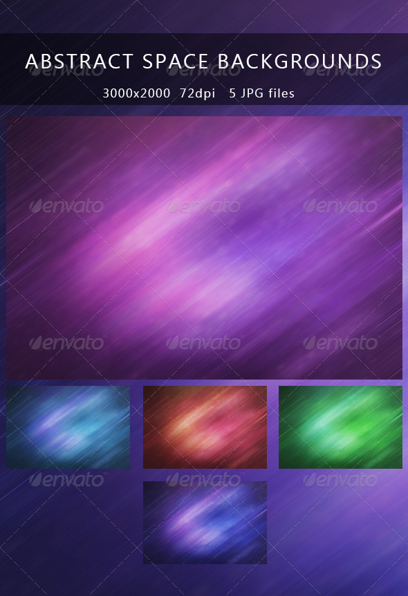 Abstract space backgrounds Abstract space backgrounds