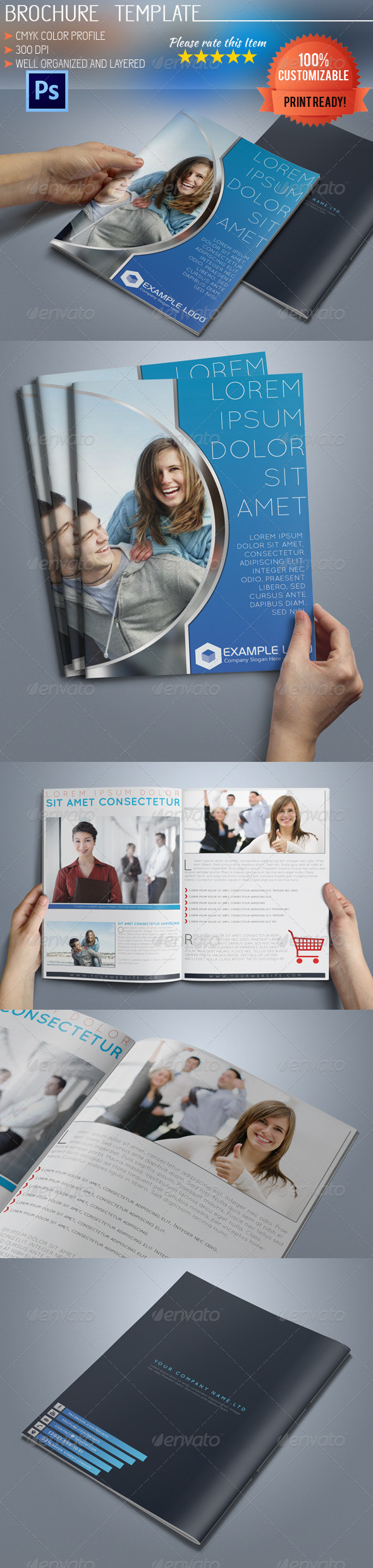 Multipurpose Bi-Fold Business Brochure Vol.4 Multipurpose Bi-Fold Business Brochure Vol.4