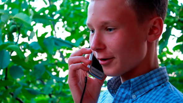 Boy With Phone 3 Boy With Phone 3