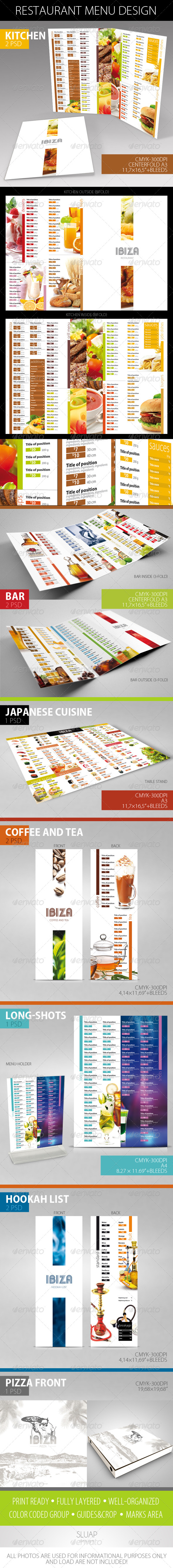 Restaurant Menu Design