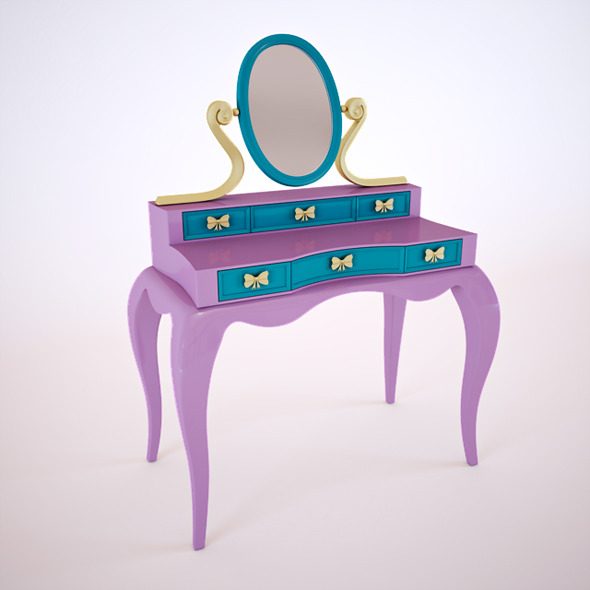 Dressing Table - 3DOcean Item for Sale