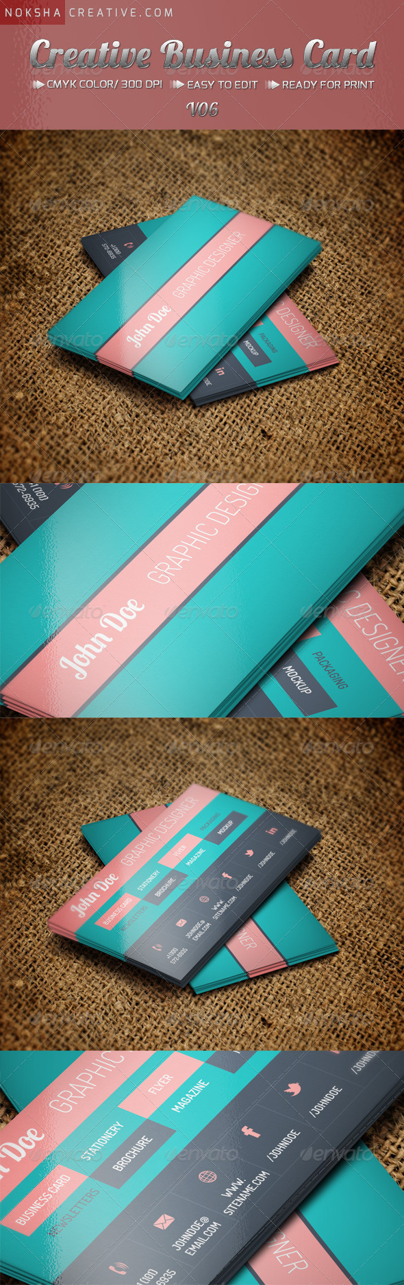 Creative Business Card V05 - Creative Business Cards