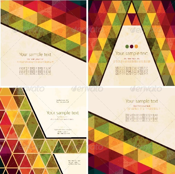 Colorful Abstract Geometric Background Colorful Abstract Geometric Background