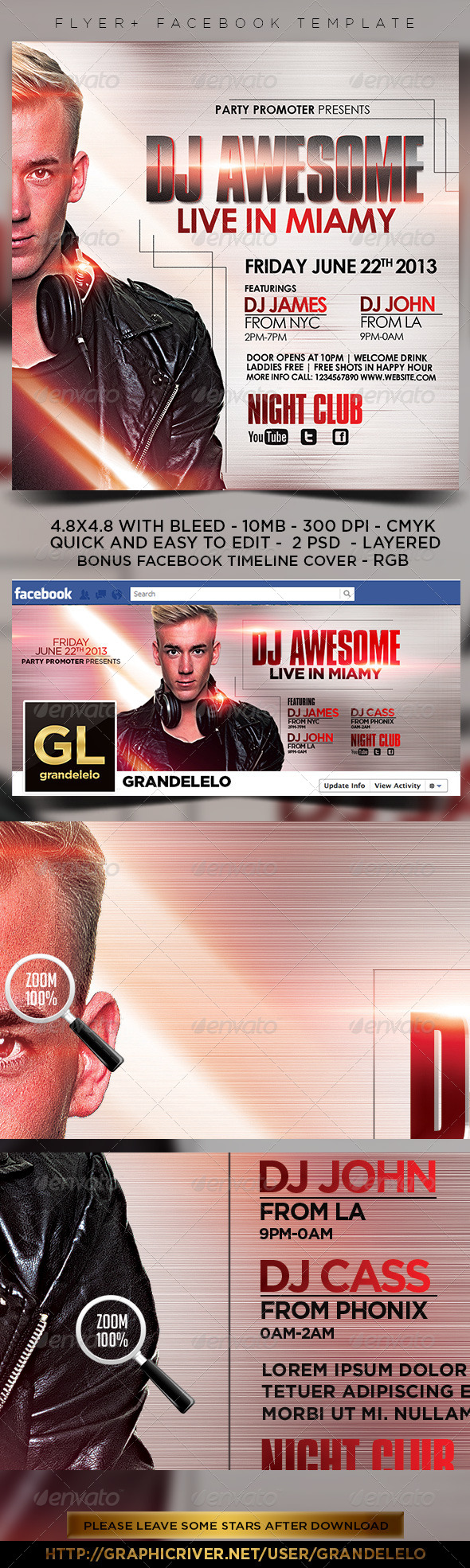 DJ Flyer Template DJ Flyer Template