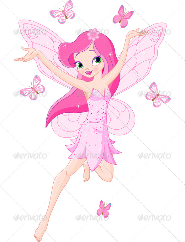 Pink Spring Fairy