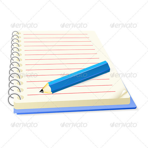 Pencil and Notepad Pencil and Notepad