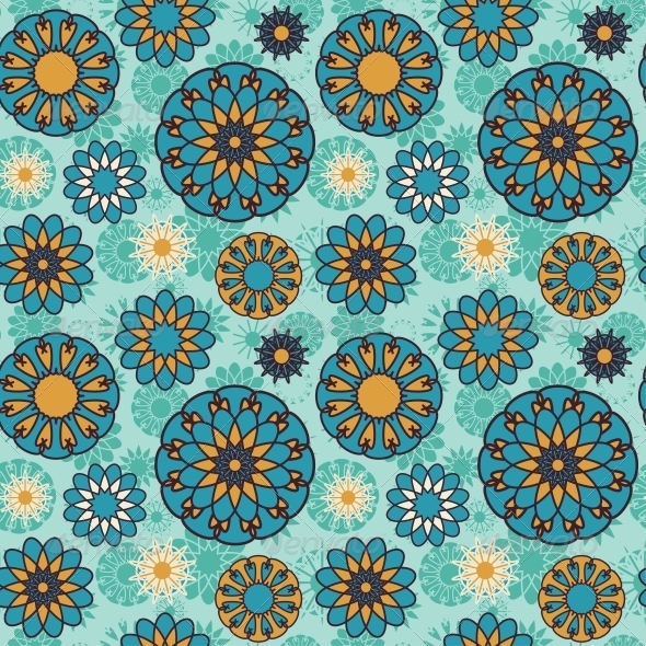Floral Seamless Pattern Floral Seamless Pattern