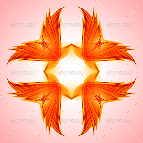 Abstraction Red Symbol Abstraction Red Symbol