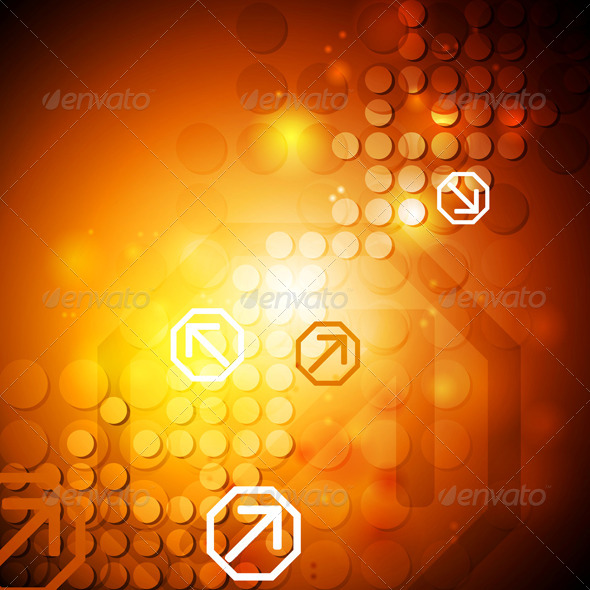 Bright Hi-Tech Vector Background Bright Hi-Tech Vector Background