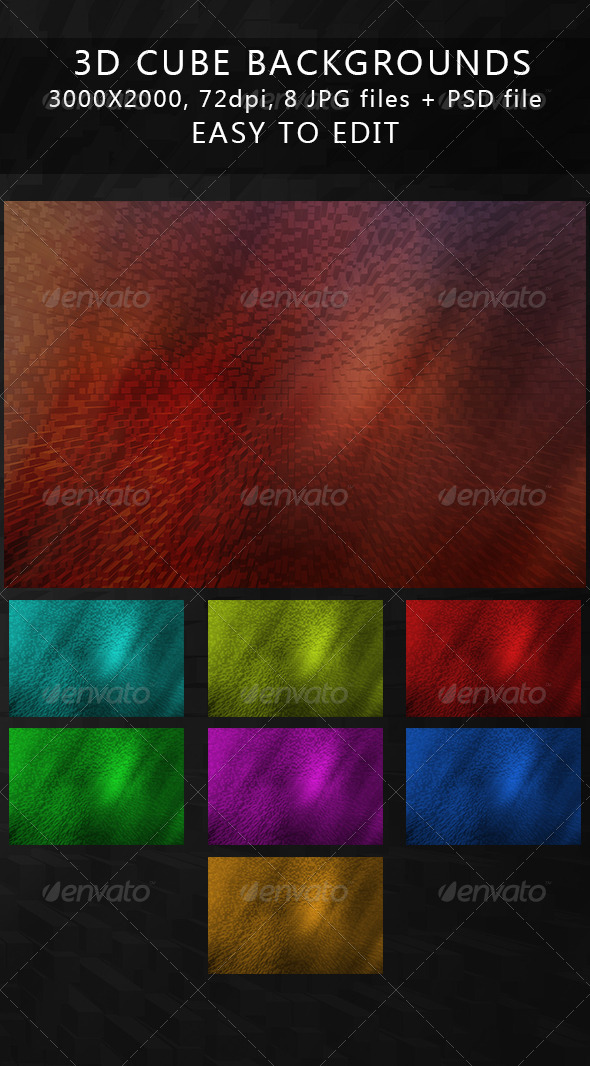 3D cube backgrounds 3D cube backgrounds