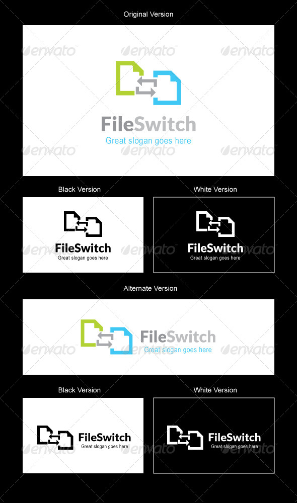 File Switch  Logo Design