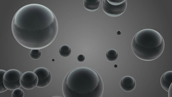 Animated Spheres Background Animated Spheres Background