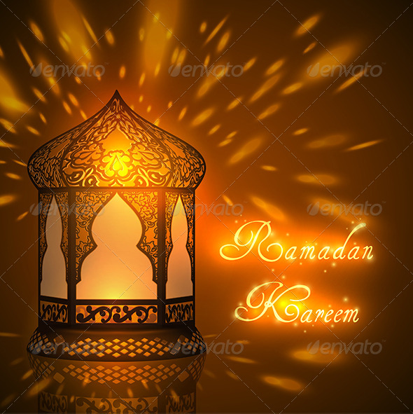 Ramadan Kareem Greeting Card - Religion Conceptual
