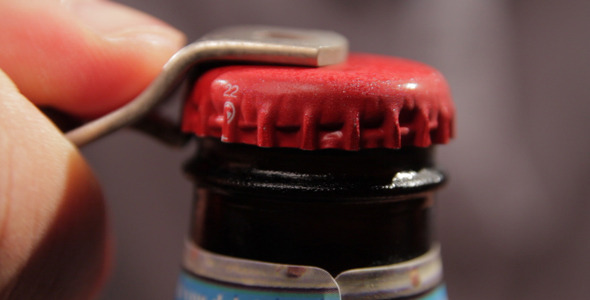 Opening A Bottle Cap Opening A Bottle Cap
