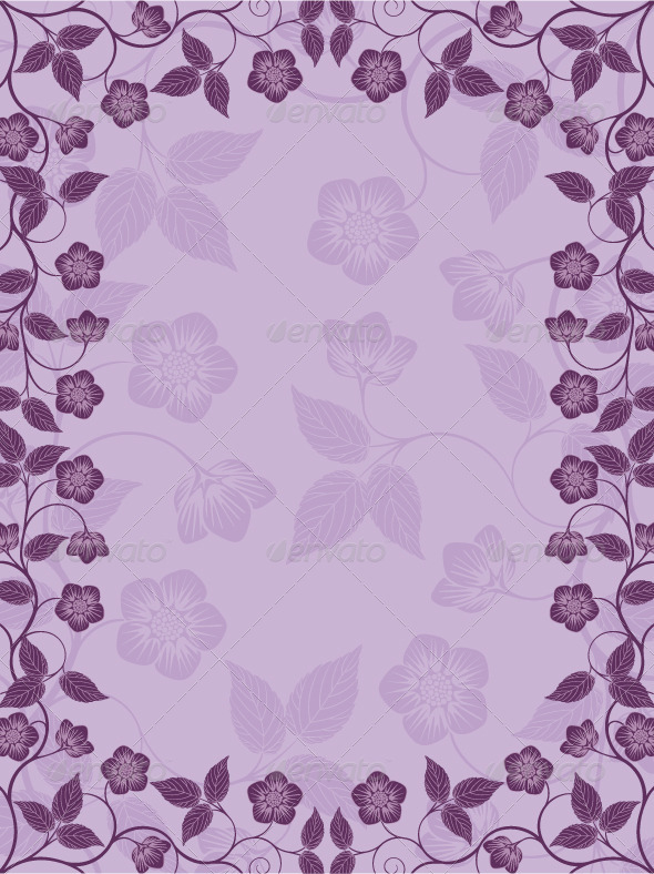 Vintage floral frame Decorative pattern Vintage floral frame Decorative pattern