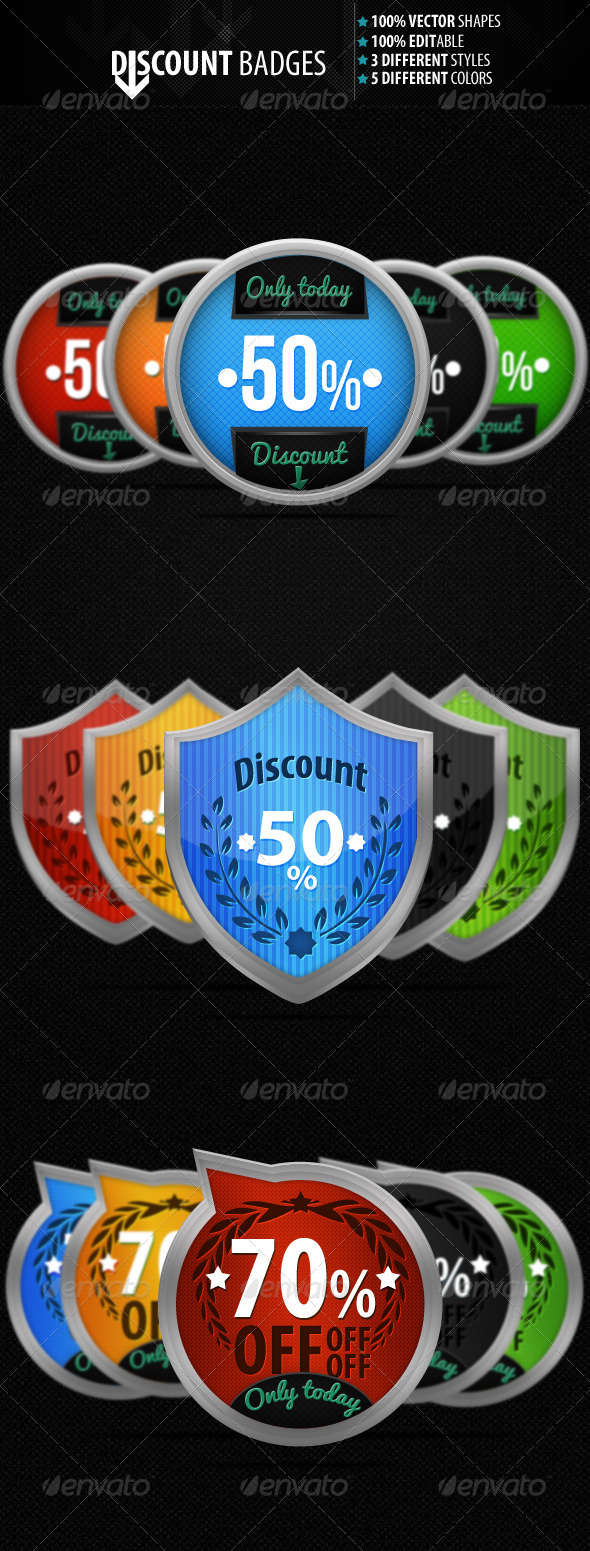 Discount Badges