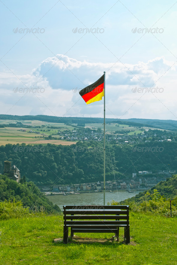 German Flag - Stock Photo - Images