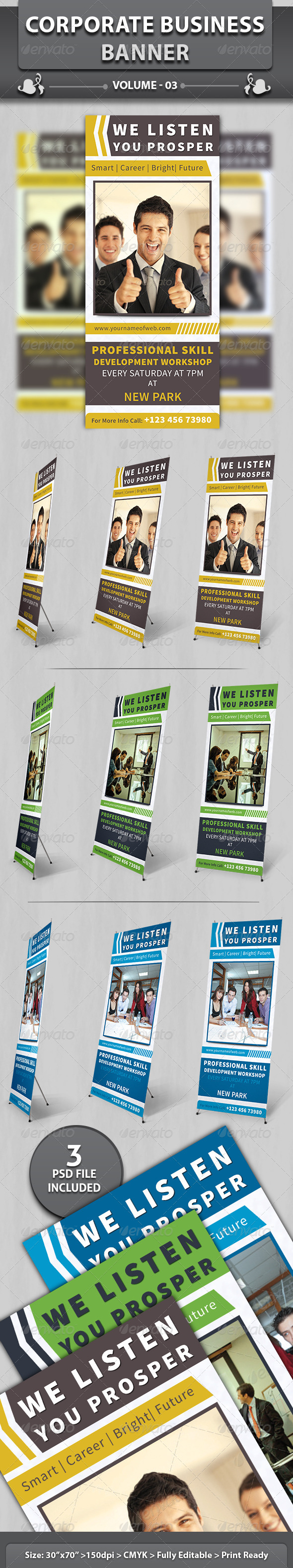 Corporate Business Banner Volume 2 Corporate Business Banner Volume 2
