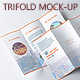 Photorealistic Trifold Mock-Up Photorealistic Trifold Mock-Up - GraphicRiver Item for Sale