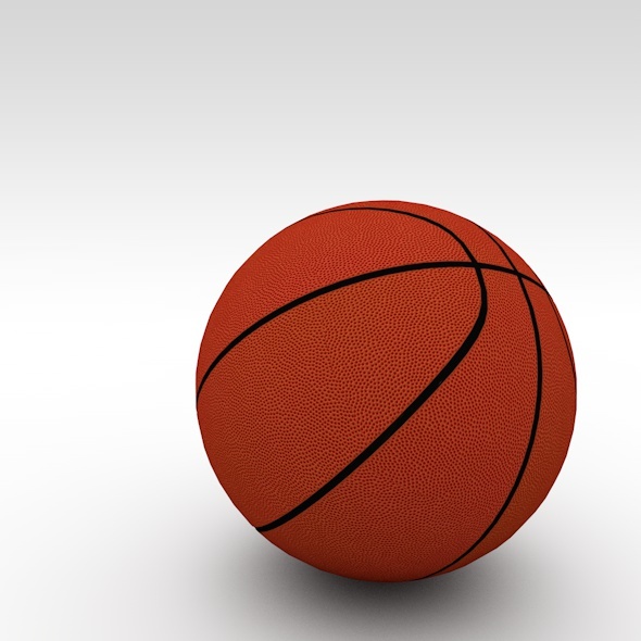 basketball realistic - 3DOcean Item for Sale