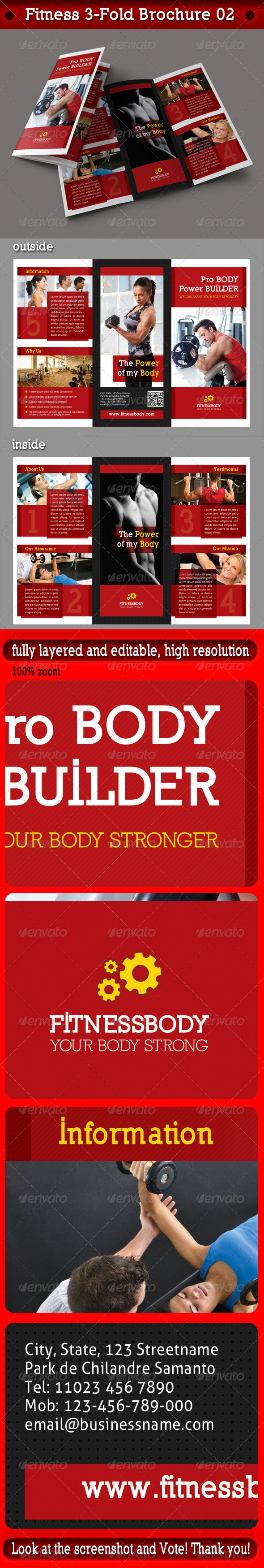 Fitness 3-Fold Brochure 02 Fitness 3-Fold Brochure 02