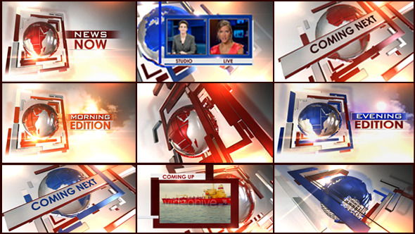 News Now Broadcast News Package by kaaya | VideoHive
