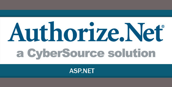 Authorize.Net Payment Gateway for ASP.Net